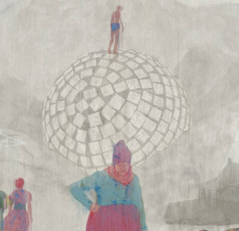 Original Contemporary People Digital by Steve Moors