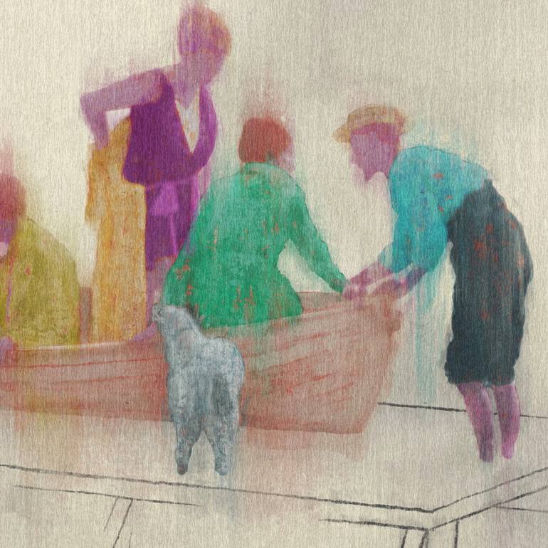 Original Contemporary People Digital by Steve Moors