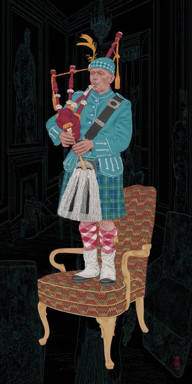 Original Figurative People Digital by Steve Moors