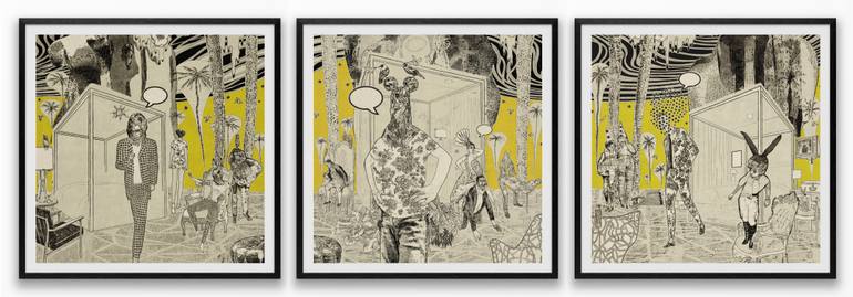 Original Contemporary People Digital by Steve Moors