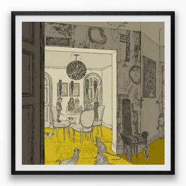 Original Contemporary People Digital by Steve Moors