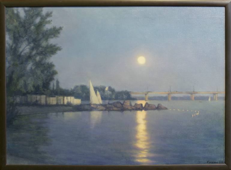 Original Realism Landscape Painting by Александр Кусенко