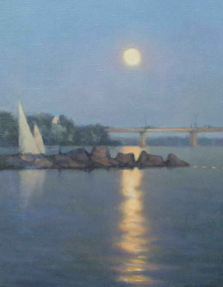 Original Realism Landscape Painting by Александр Кусенко