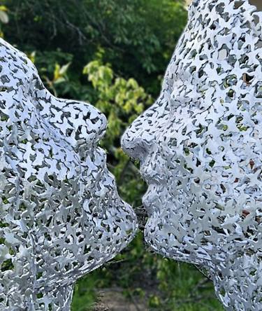 Original Love Sculpture by Corinne Chauvet Sculptrice
