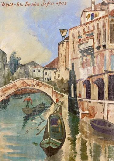 Original Romanticism Cities Paintings by Elena Yarovaya