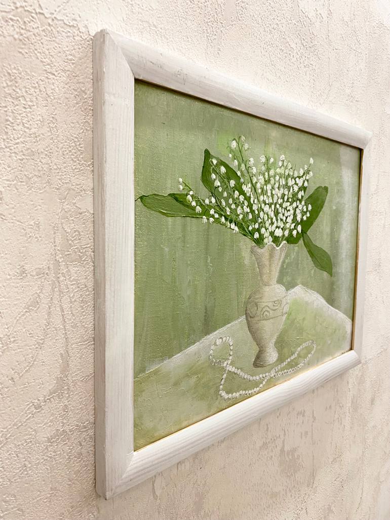 Original Classicism Floral Painting by Olena Yarova