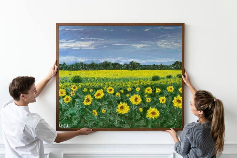 Original Classicism Landscape Painting by Olena Yarova