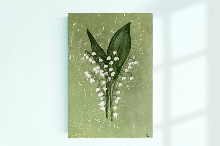 Original Classicism Floral Painting by Olena Yarova