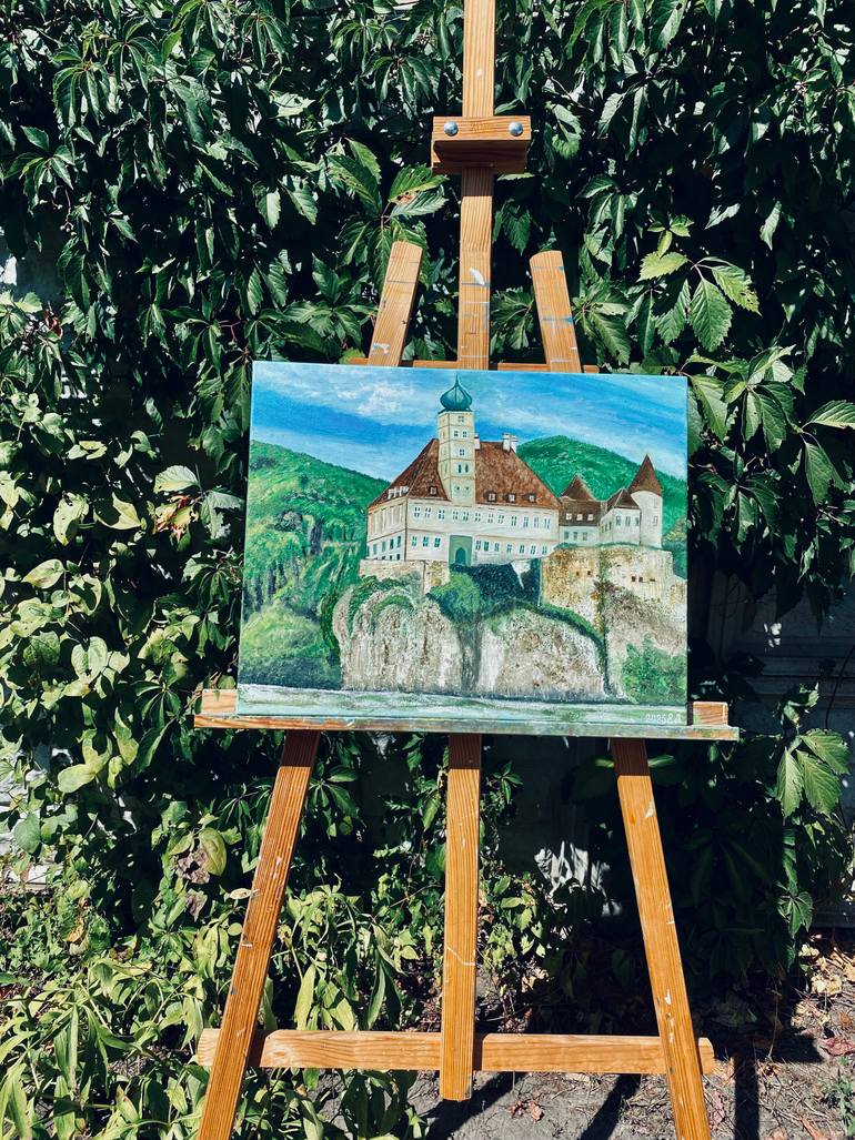 Original Contemporary Architecture Painting by Olena Yarova