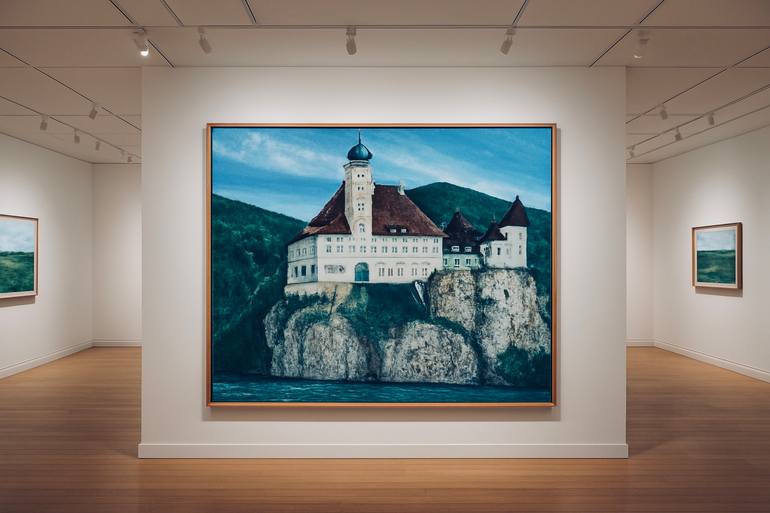 Original Contemporary Architecture Painting by Olena Yarova
