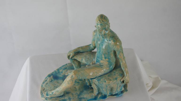 Original Fine Art Men Sculpture by Nick Bennett