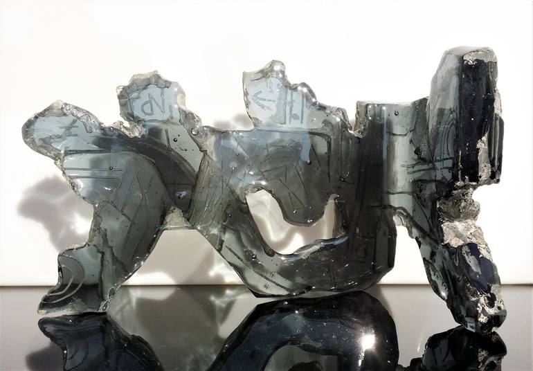 Original Abstract Expressionism Abstract Sculpture by Igor Frolov