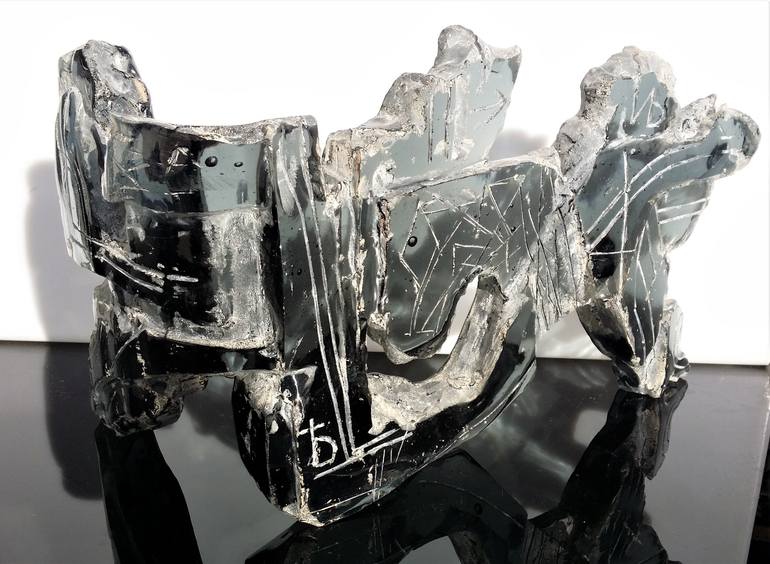 Original Abstract Expressionism Abstract Sculpture by Igor Frolov