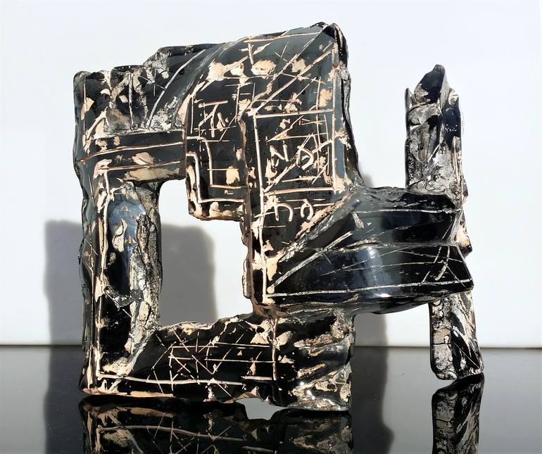 Original Abstract Expressionism Abstract Sculpture by Igor Frolov