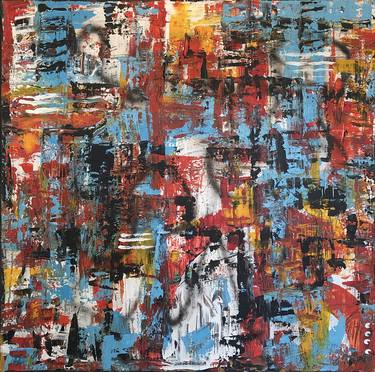 Original Conceptual Abstract Paintings by Jacki Rosen