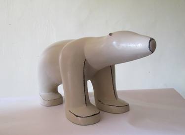 Original Figurative Animal Sculpture by Gilles Quéré