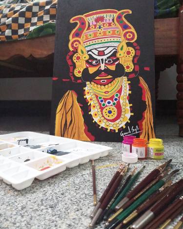 Yakshagana painting thumb