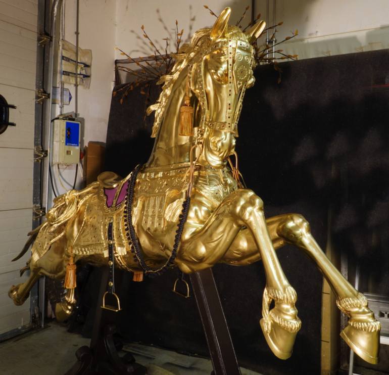 Original Horse Sculpture by Tonny Baars