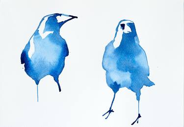 Original Abstract Animal Painting by Roberta Young