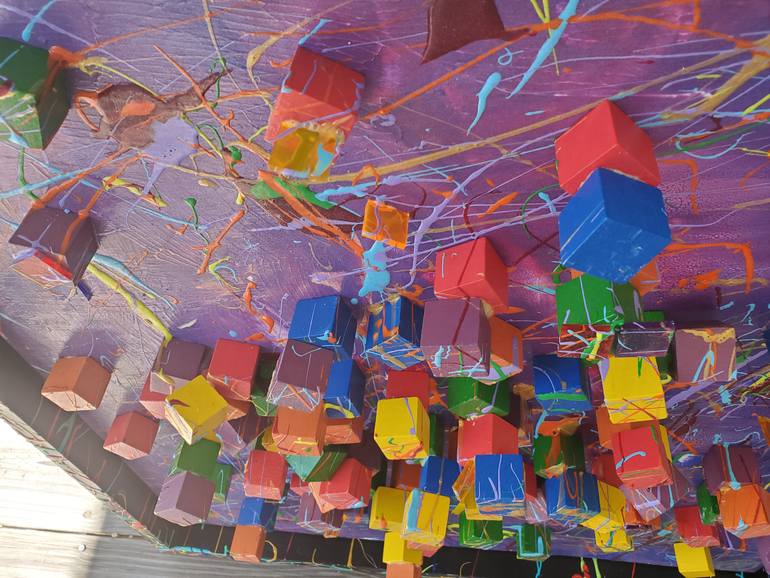 Original Abstract Expressionism Abstract Installation by Whitley Howard