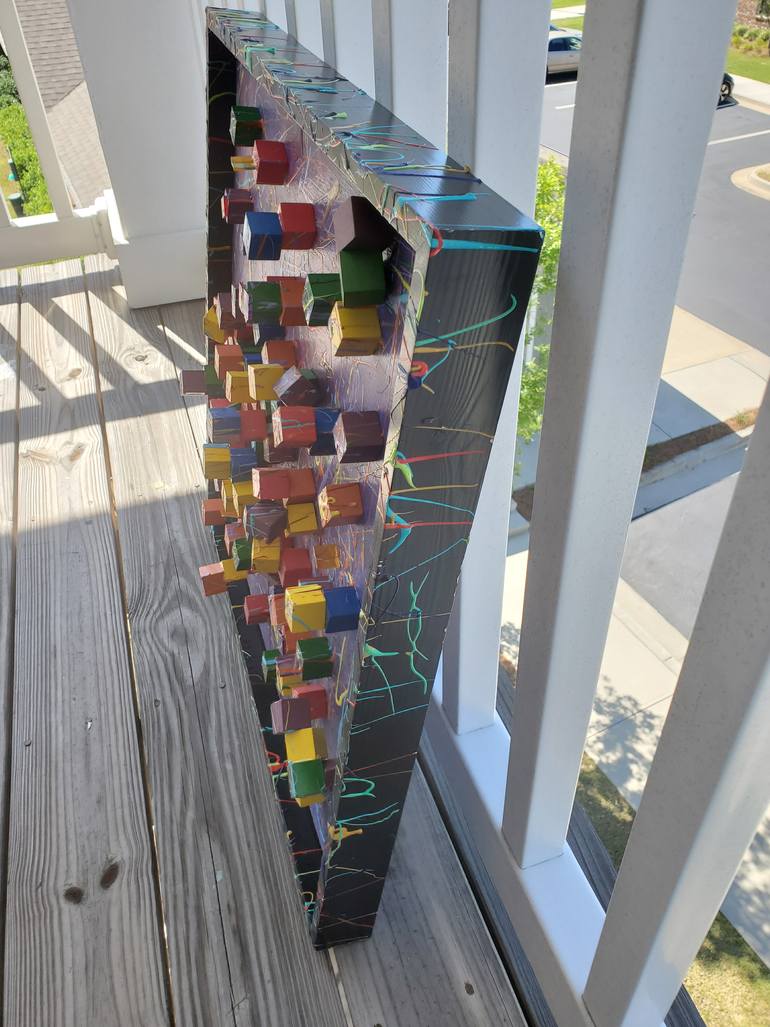 Original Abstract Expressionism Abstract Installation by Whitley Howard