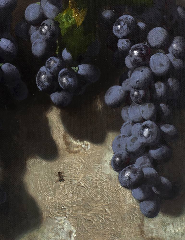 Original Realism Still Life Painting by Davit  Davtyan 
