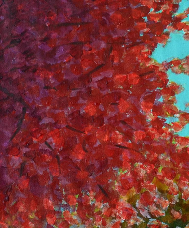 Original Impressionism Landscape Painting by Albena Borisova