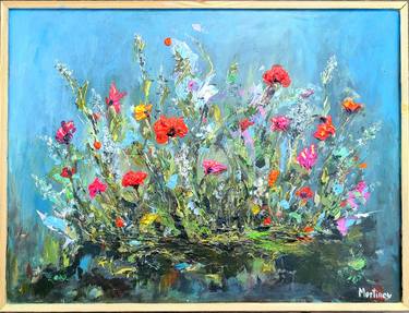 Original Floral Paintings by Martinov Daniela