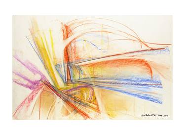 Original Abstract Drawings by Robert Doi