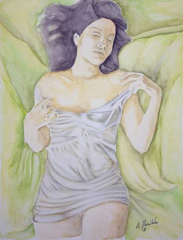 "la vie colorée / resting woman" thumb