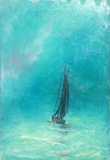 Original Expressionism Seascape Paintings by Armen Sevanyan