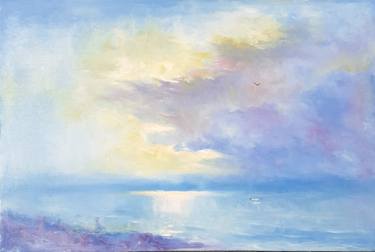 Original Abstract Seascape Paintings by Armen Sevanyan