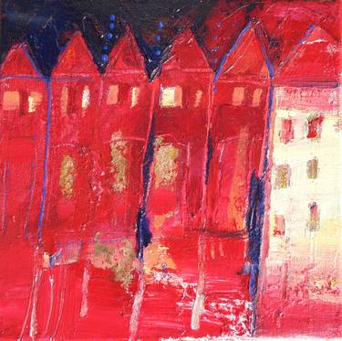 Original Architecture Painting by Emma Cooper