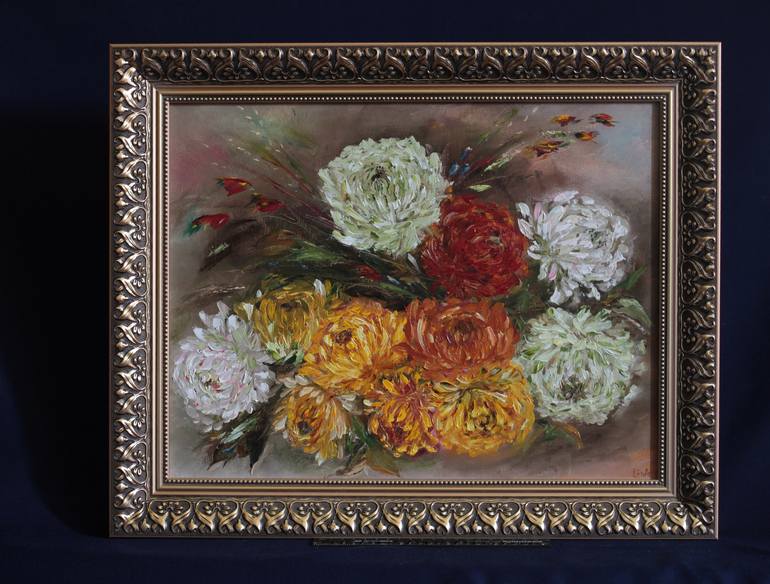 Original Fine Art Floral Painting by Inga Log