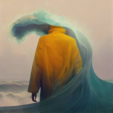 Original Surrealism Seascape Digital by Michael Vincent Manalo