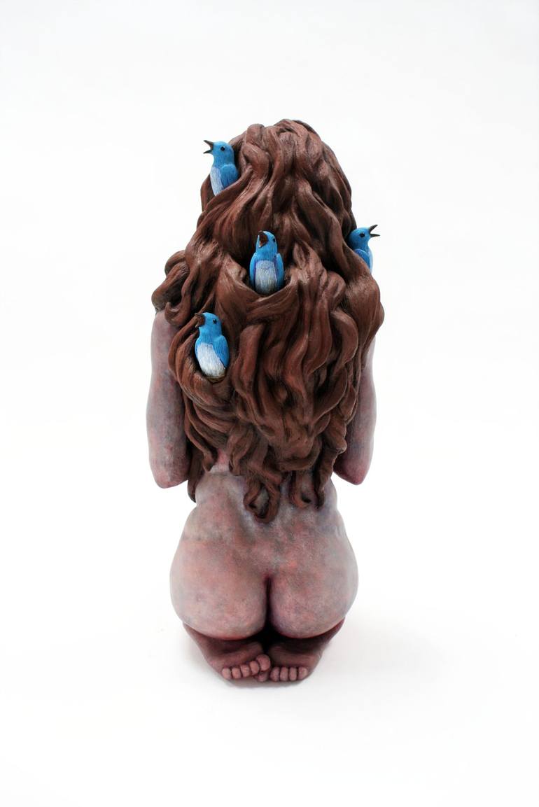 Original Contemporary Nude Sculpture by Tom Astley