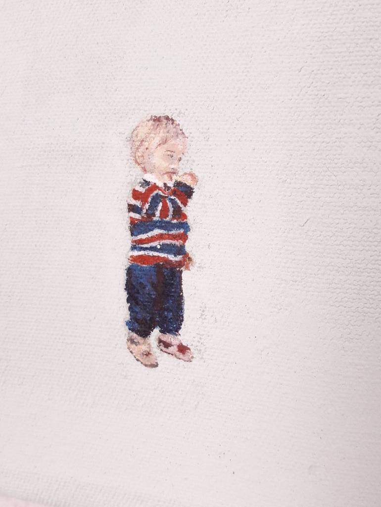 Original Figurative Children Painting by Katharina Forster