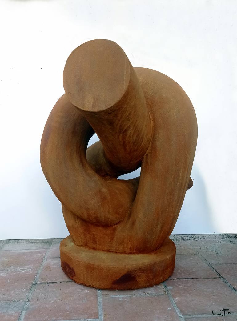 Original Expressionism Abstract Sculpture by Lito Barreiro