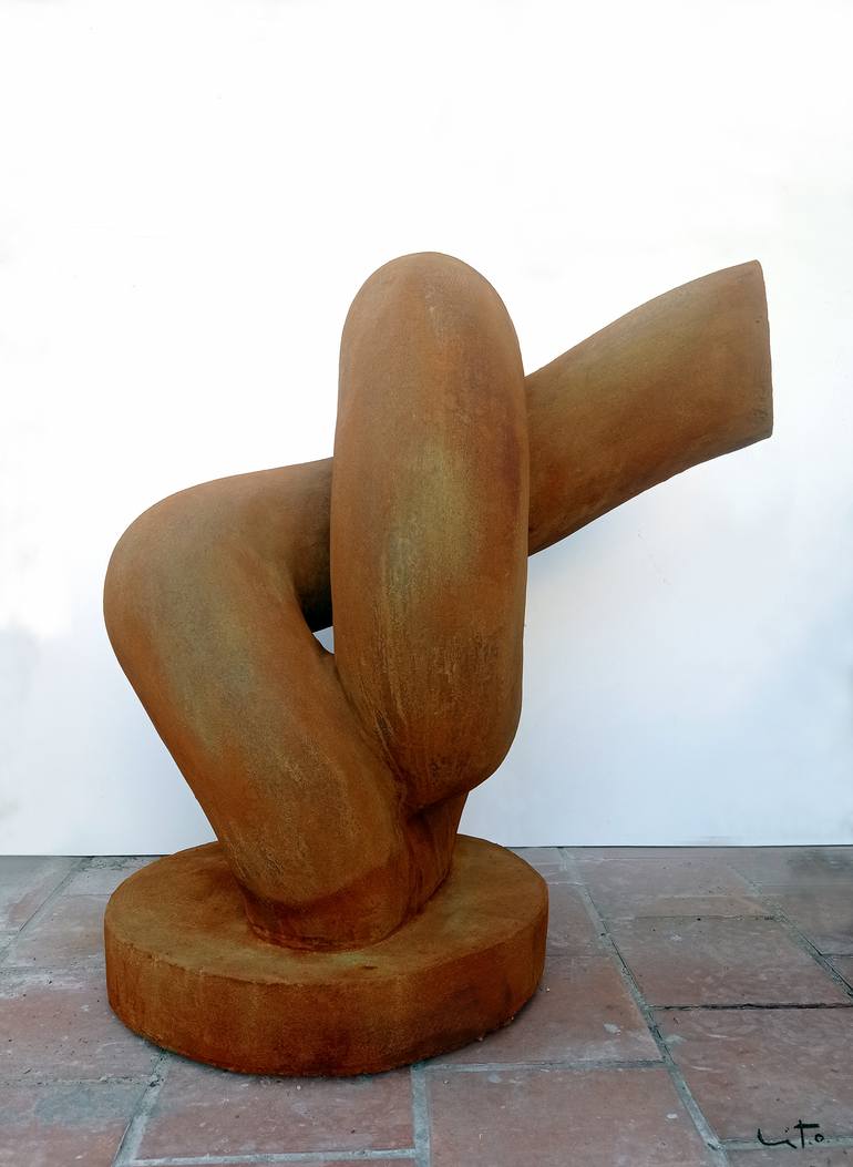 Original Expressionism Abstract Sculpture by Lito Barreiro