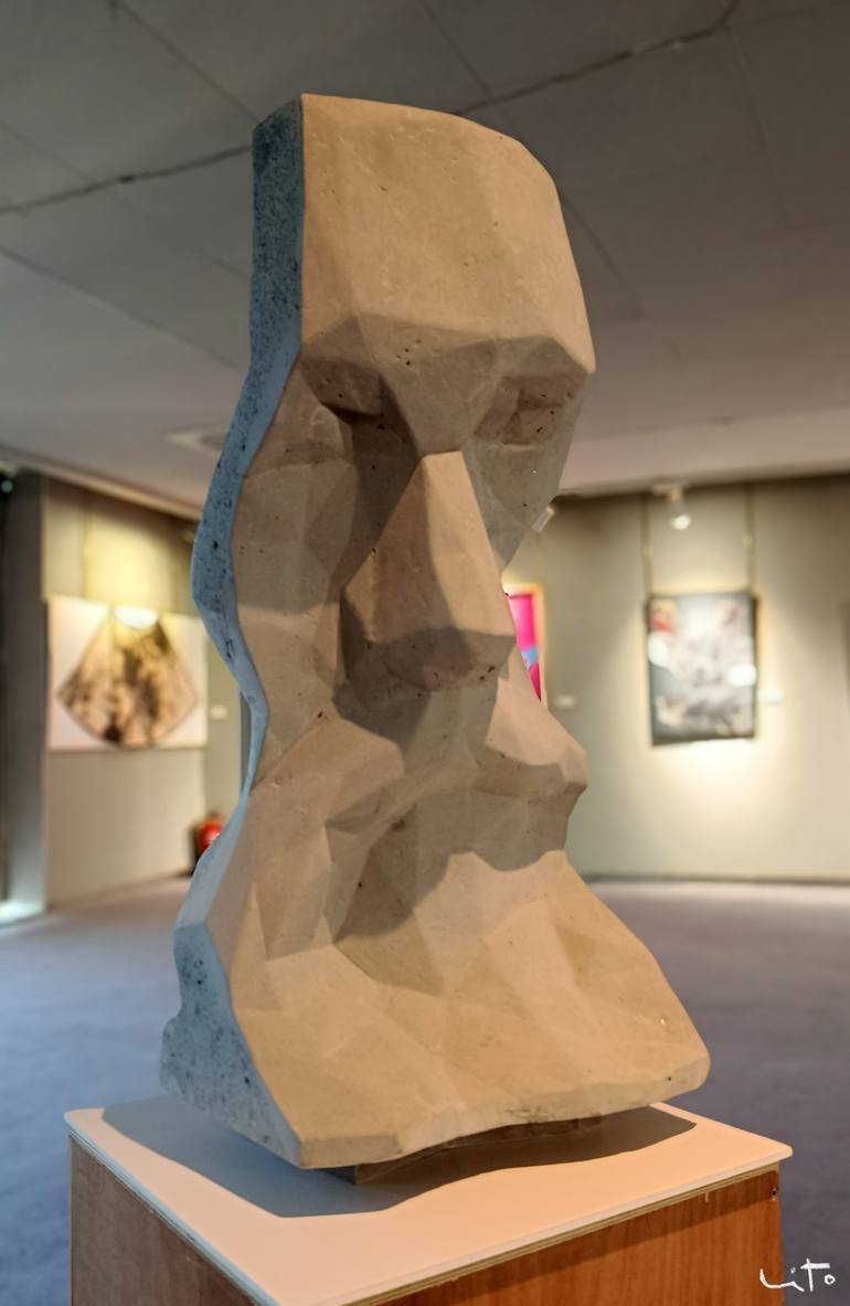 Original Expressionism Abstract Sculpture by Lito Barreiro