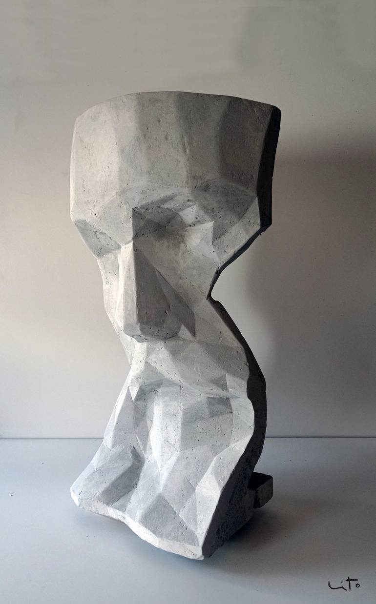 Original Expressionism Abstract Sculpture by Lito Barreiro