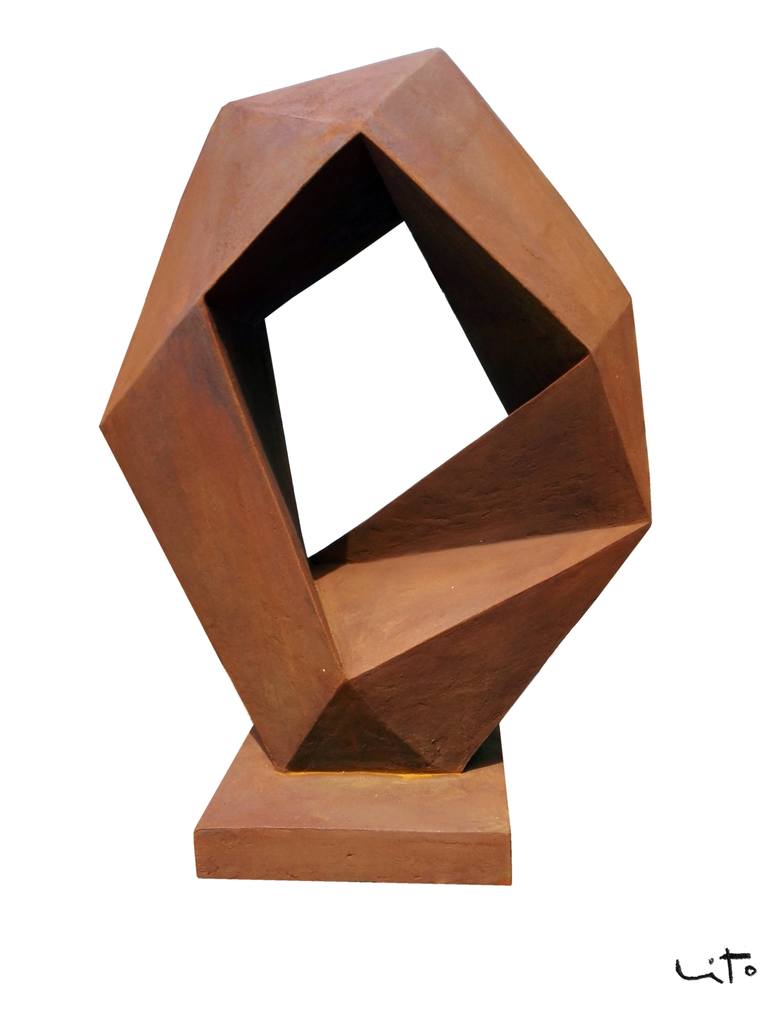 Original Abstract Sculpture by Lito Barreiro