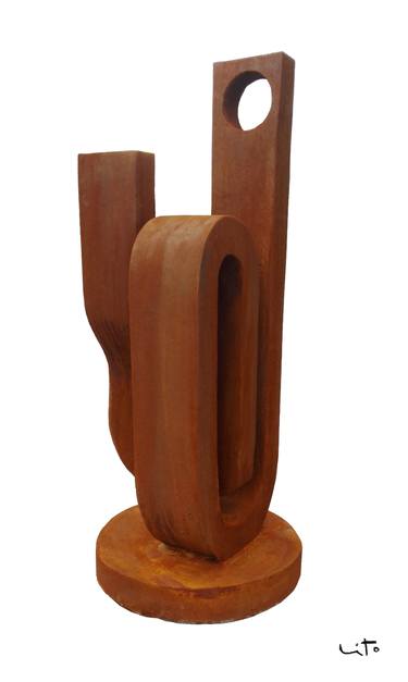 Original Abstract Sculpture by Lito Barreiro