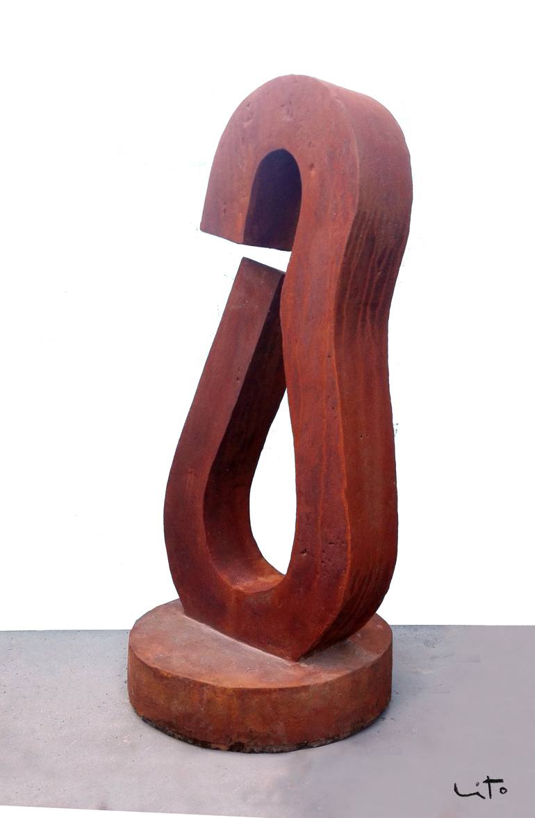 Original Abstract Sculpture by Lito Barreiro