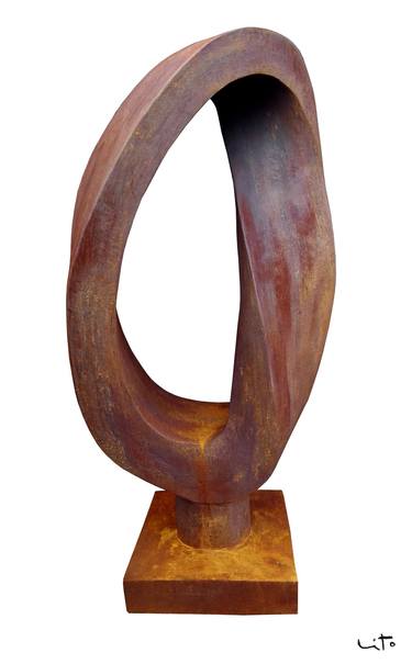 Original Abstract Sculpture by Lito Barreiro