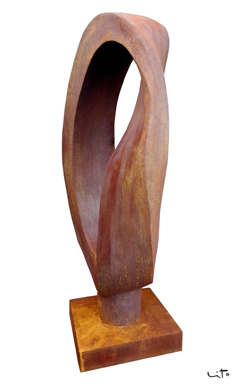 Original Abstract Sculpture by Lito Barreiro