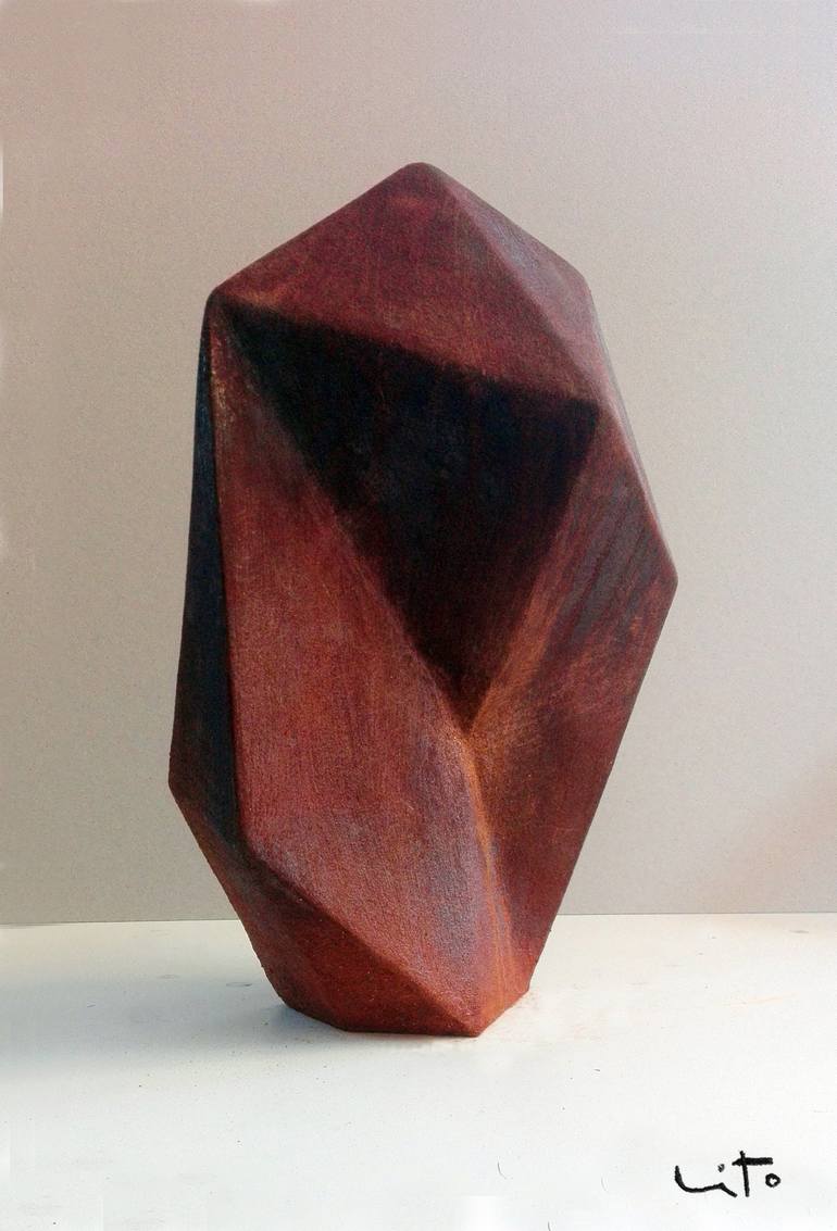 Original Abstract Sculpture by Lito Barreiro