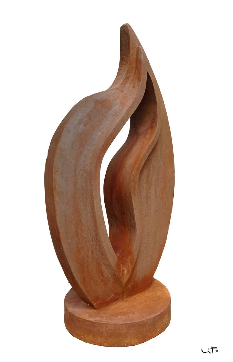 Original nature Abstract Sculpture by Lito Barreiro