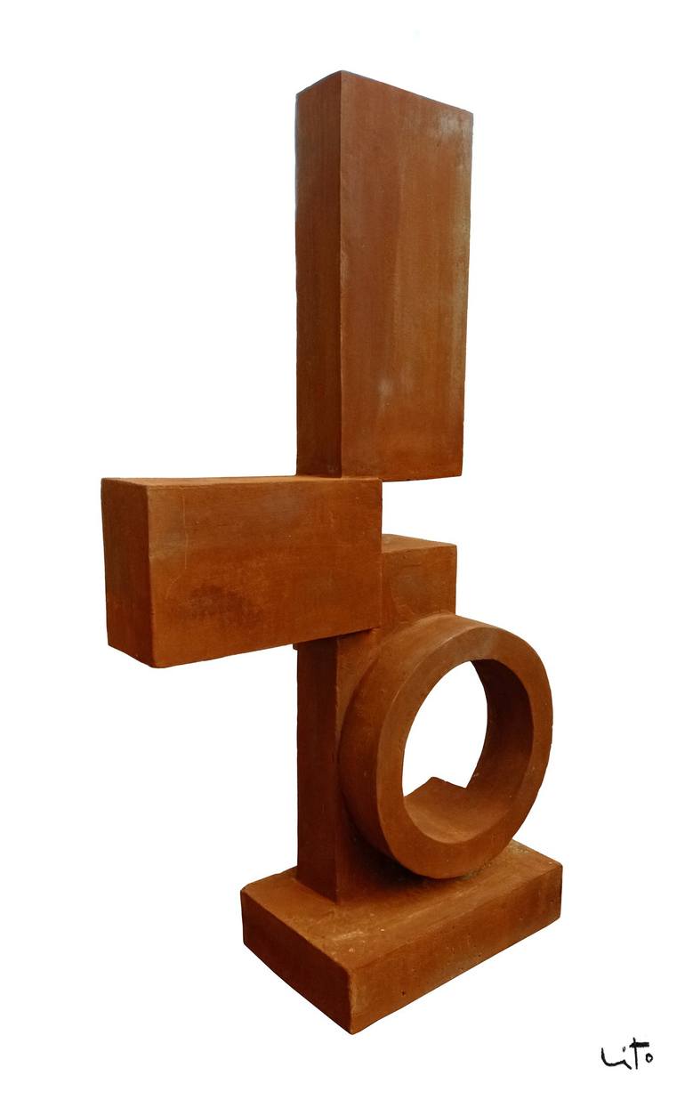 Original Expressionism Abstract Sculpture by Lito Barreiro