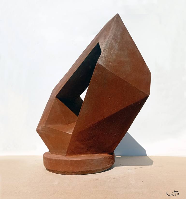 Original Abstract Sculpture by Lito Barreiro